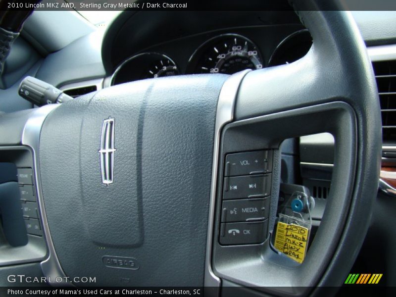 Controls of 2010 MKZ AWD