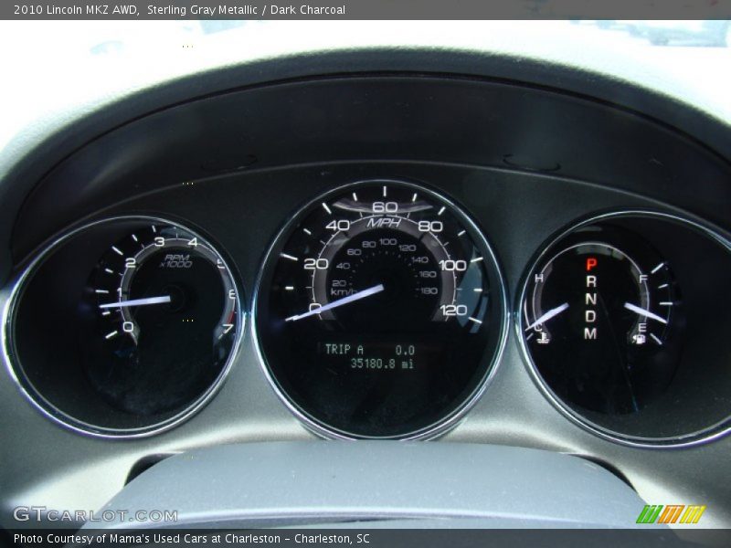  2010 MKZ AWD AWD Gauges