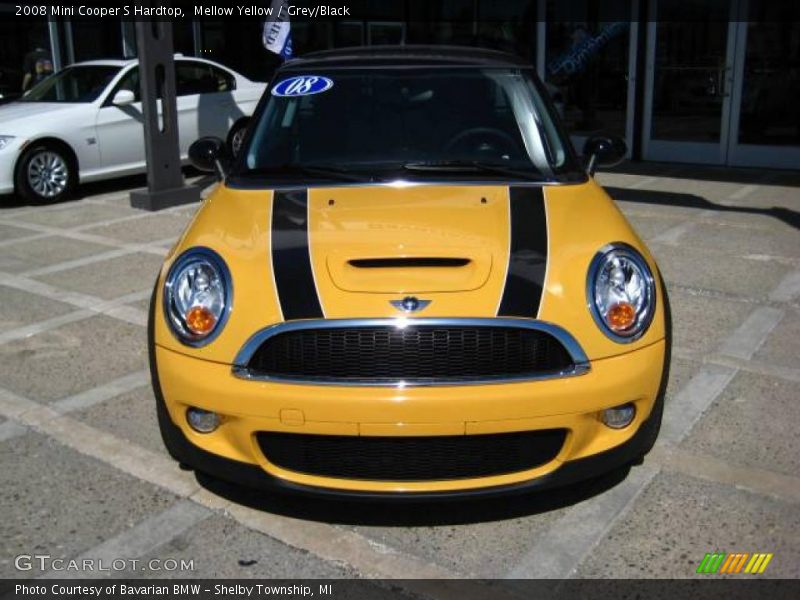 Mellow Yellow / Grey/Black 2008 Mini Cooper S Hardtop