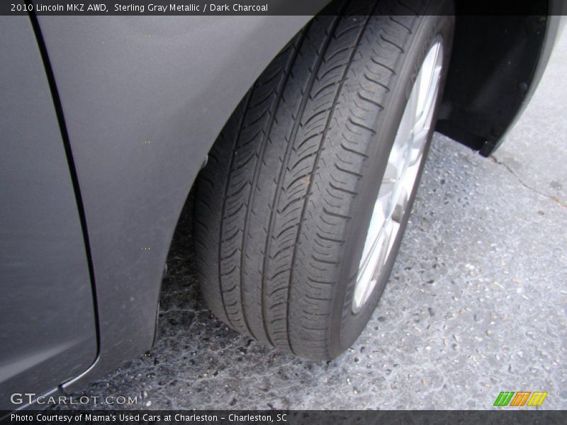 Sterling Gray Metallic / Dark Charcoal 2010 Lincoln MKZ AWD