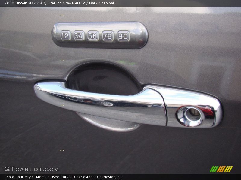 Sterling Gray Metallic / Dark Charcoal 2010 Lincoln MKZ AWD