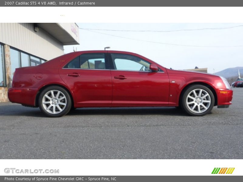 Infrared / Cashmere 2007 Cadillac STS 4 V8 AWD