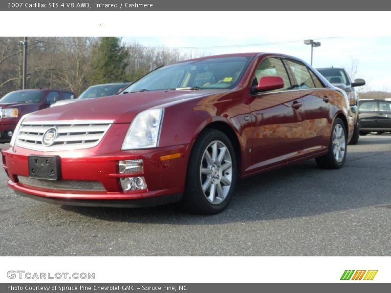 Infrared / Cashmere 2007 Cadillac STS 4 V8 AWD