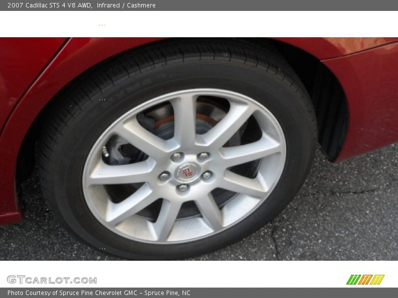 Infrared / Cashmere 2007 Cadillac STS 4 V8 AWD