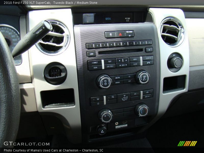 Tuxedo Black / Medium Stone 2010 Ford F150 XLT SuperCab
