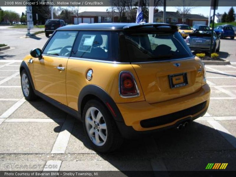 Mellow Yellow / Grey/Black 2008 Mini Cooper S Hardtop