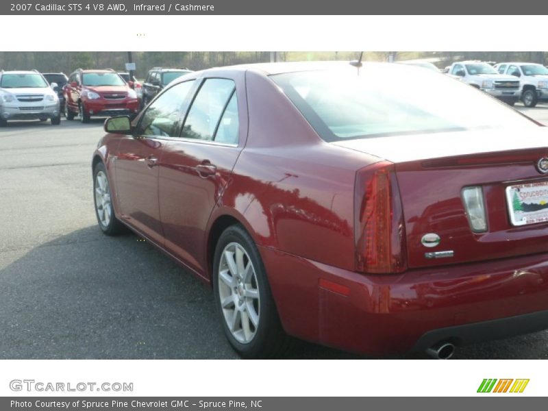 Infrared / Cashmere 2007 Cadillac STS 4 V8 AWD