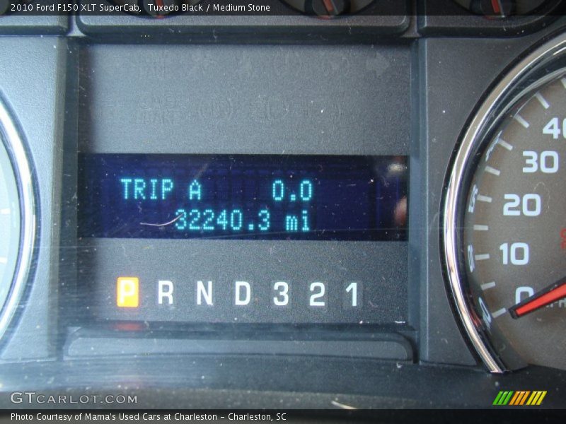 Tuxedo Black / Medium Stone 2010 Ford F150 XLT SuperCab