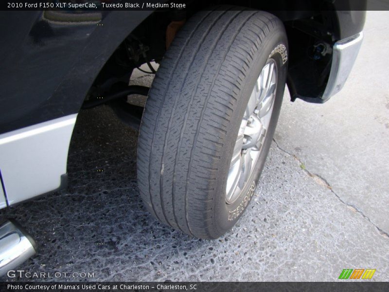 Tuxedo Black / Medium Stone 2010 Ford F150 XLT SuperCab