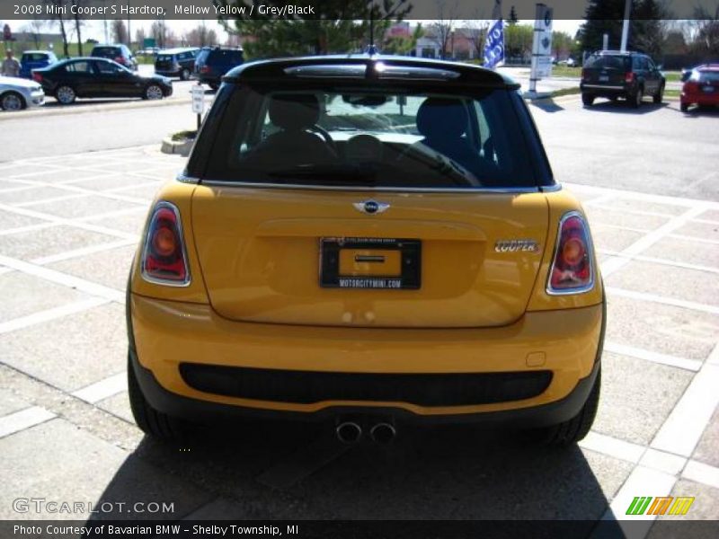 Mellow Yellow / Grey/Black 2008 Mini Cooper S Hardtop