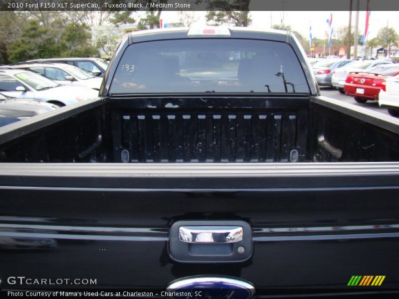 Tuxedo Black / Medium Stone 2010 Ford F150 XLT SuperCab