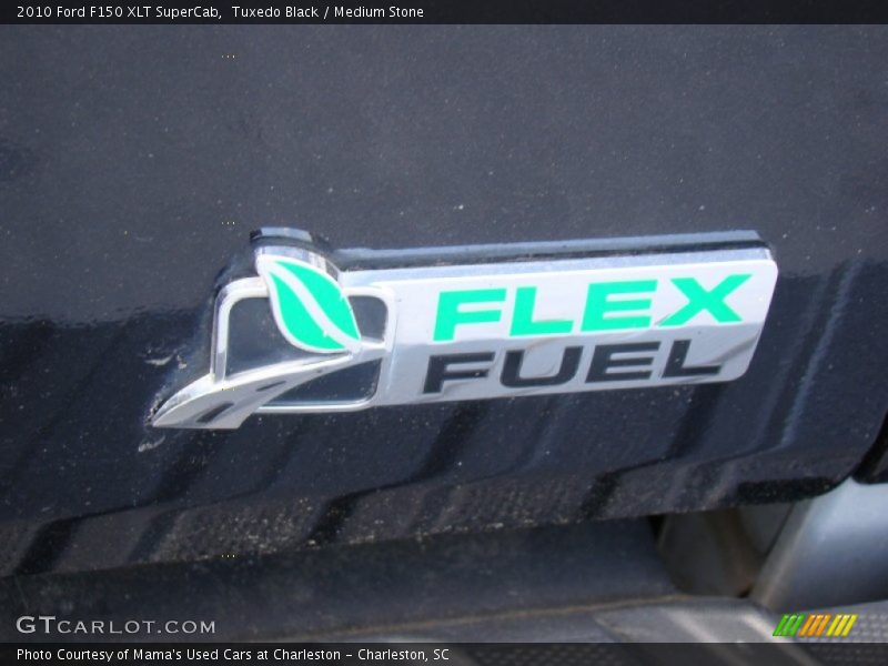 Tuxedo Black / Medium Stone 2010 Ford F150 XLT SuperCab