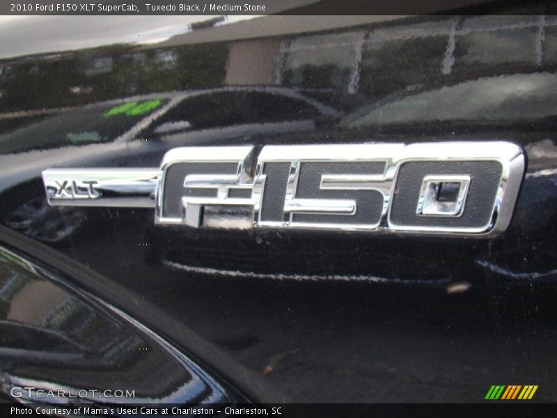 Tuxedo Black / Medium Stone 2010 Ford F150 XLT SuperCab
