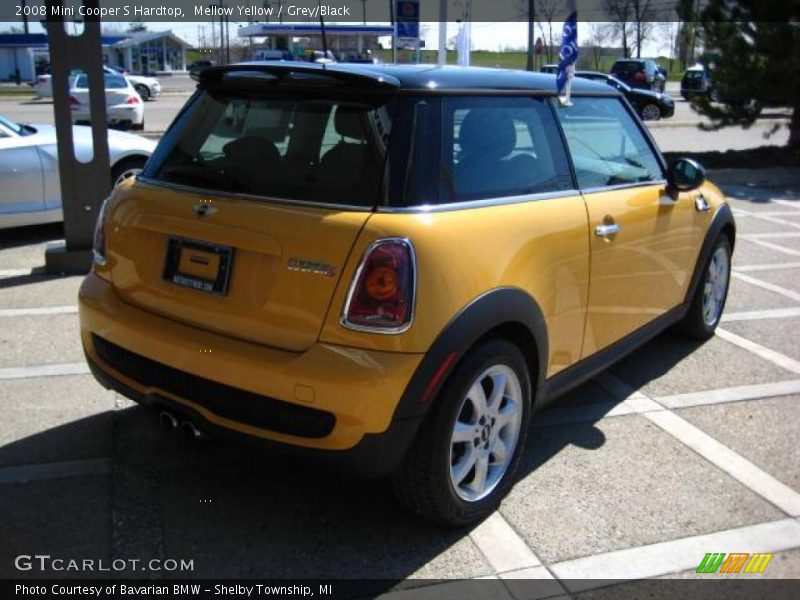 Mellow Yellow / Grey/Black 2008 Mini Cooper S Hardtop
