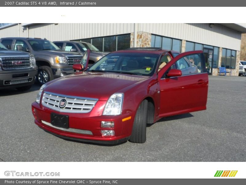 Infrared / Cashmere 2007 Cadillac STS 4 V8 AWD