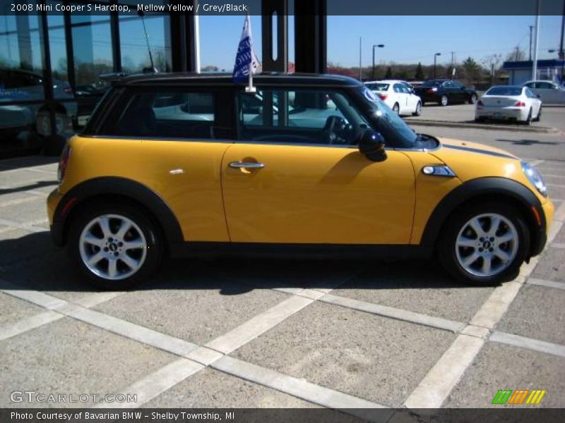 Mellow Yellow / Grey/Black 2008 Mini Cooper S Hardtop