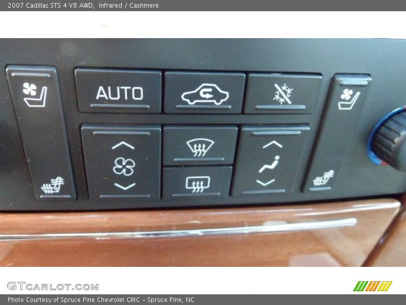 Infrared / Cashmere 2007 Cadillac STS 4 V8 AWD