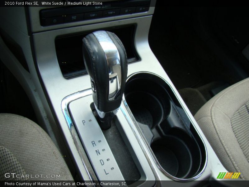 White Suede / Medium Light Stone 2010 Ford Flex SE
