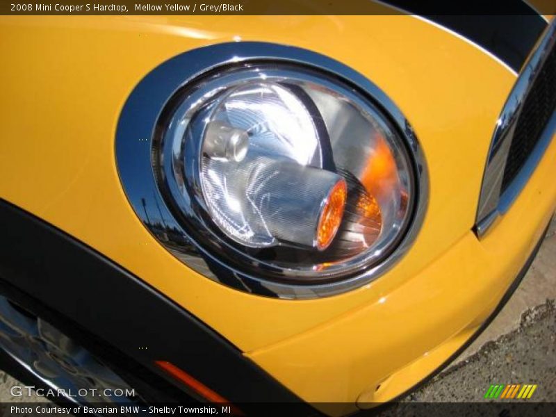 Mellow Yellow / Grey/Black 2008 Mini Cooper S Hardtop