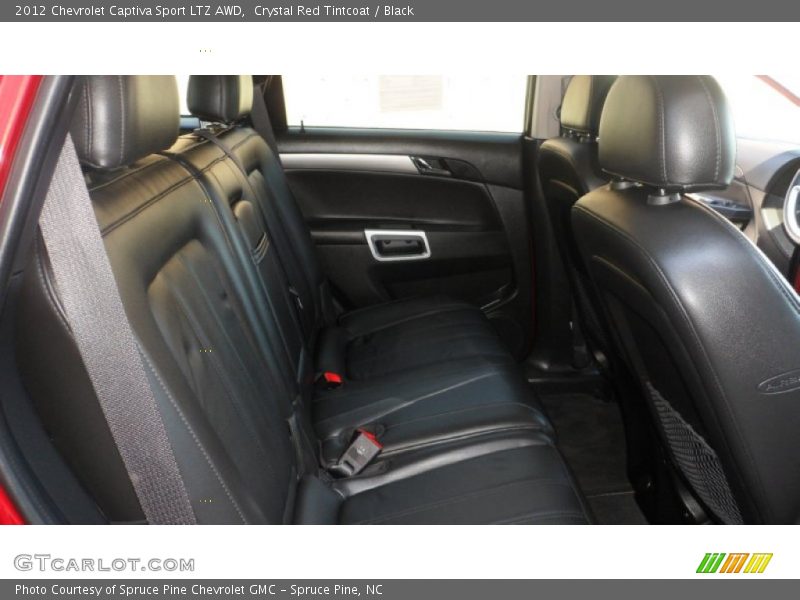 Crystal Red Tintcoat / Black 2012 Chevrolet Captiva Sport LTZ AWD