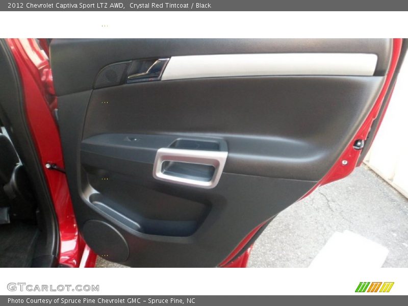 Crystal Red Tintcoat / Black 2012 Chevrolet Captiva Sport LTZ AWD