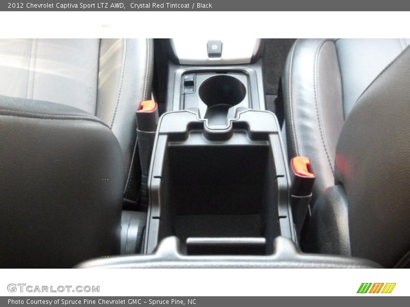 Crystal Red Tintcoat / Black 2012 Chevrolet Captiva Sport LTZ AWD