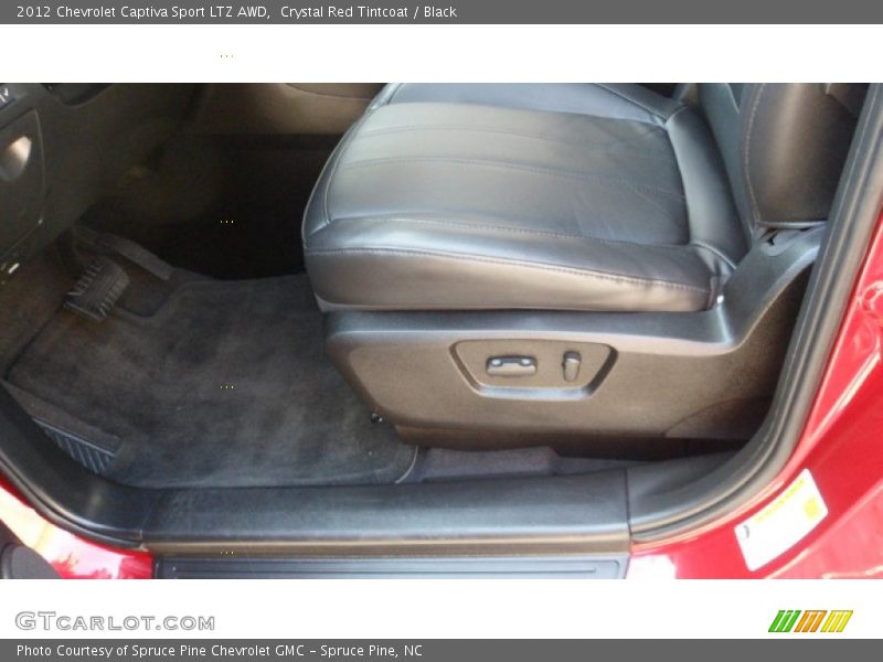 Crystal Red Tintcoat / Black 2012 Chevrolet Captiva Sport LTZ AWD