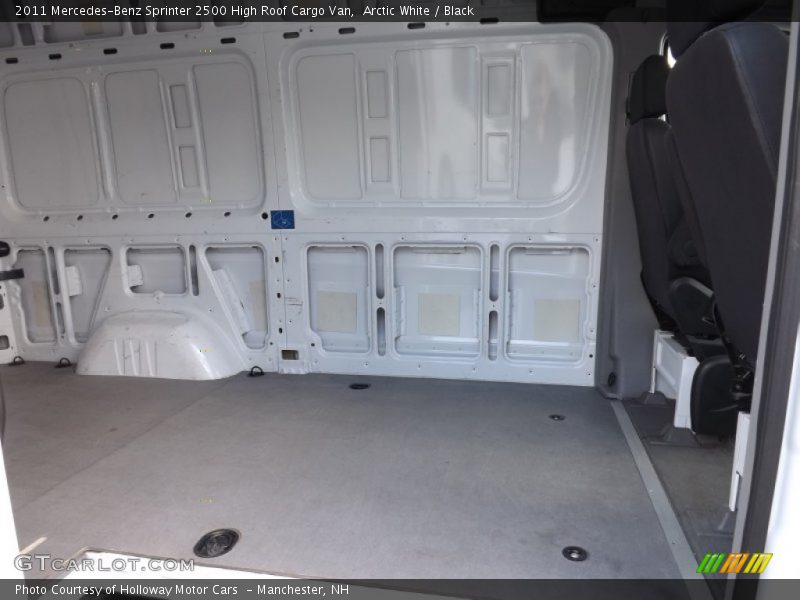 Arctic White / Black 2011 Mercedes-Benz Sprinter 2500 High Roof Cargo Van