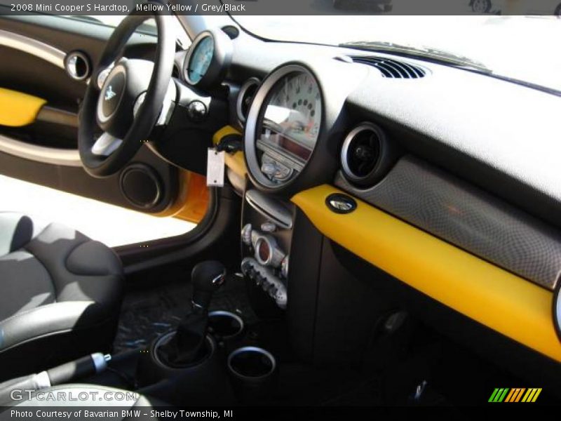 Mellow Yellow / Grey/Black 2008 Mini Cooper S Hardtop