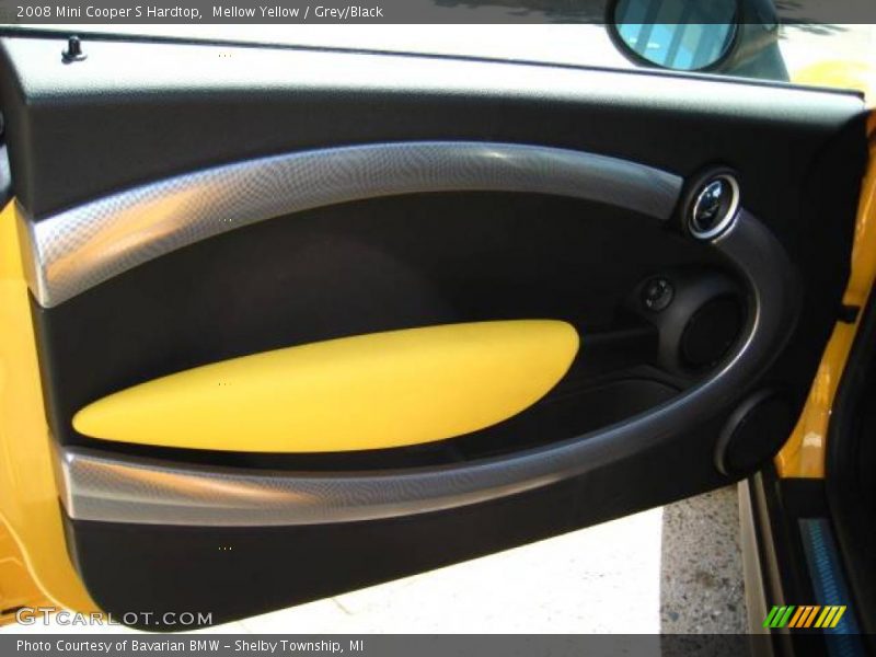 Mellow Yellow / Grey/Black 2008 Mini Cooper S Hardtop