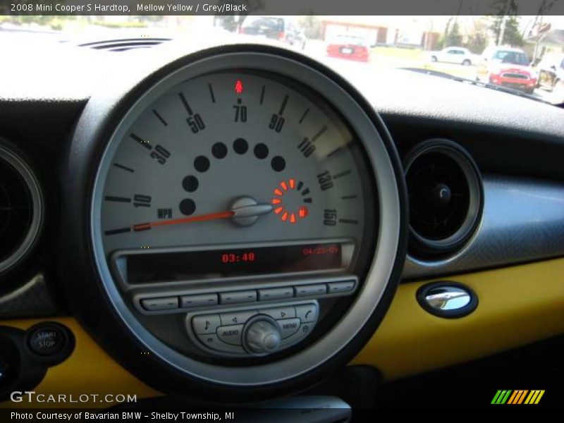 Mellow Yellow / Grey/Black 2008 Mini Cooper S Hardtop