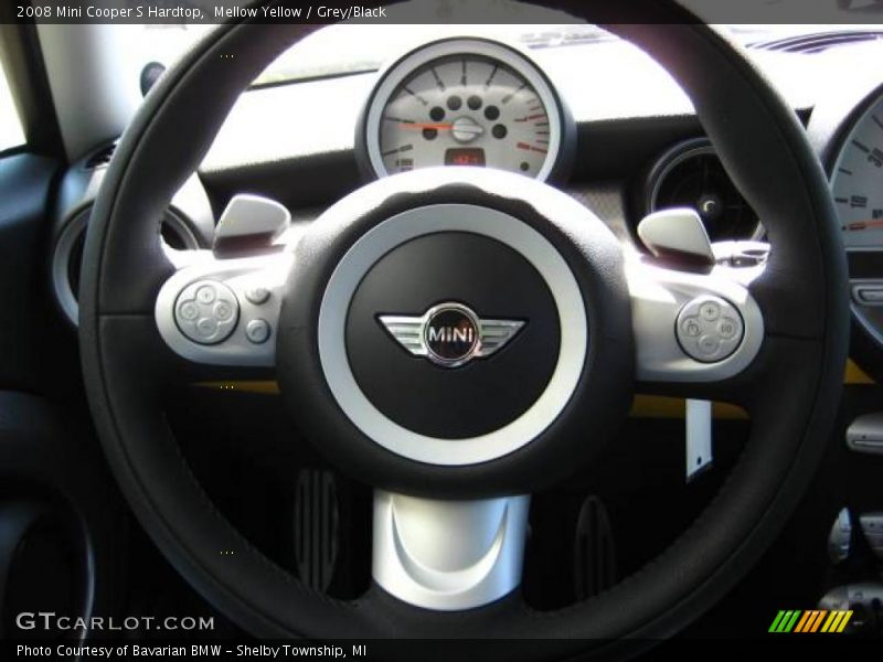 Mellow Yellow / Grey/Black 2008 Mini Cooper S Hardtop