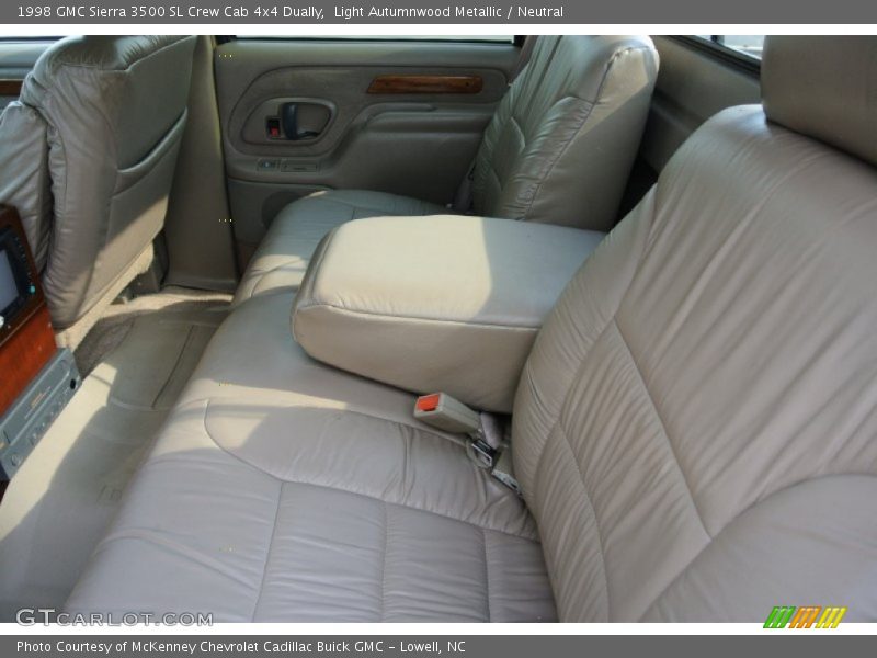 Light Autumnwood Metallic / Neutral 1998 GMC Sierra 3500 SL Crew Cab 4x4 Dually