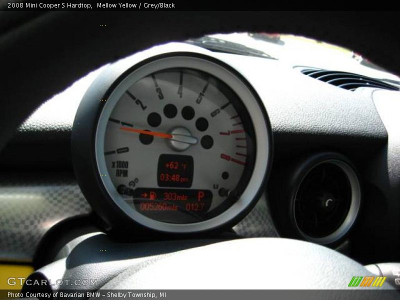 Mellow Yellow / Grey/Black 2008 Mini Cooper S Hardtop