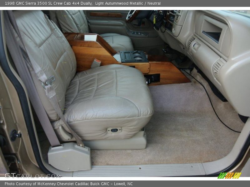 Light Autumnwood Metallic / Neutral 1998 GMC Sierra 3500 SL Crew Cab 4x4 Dually
