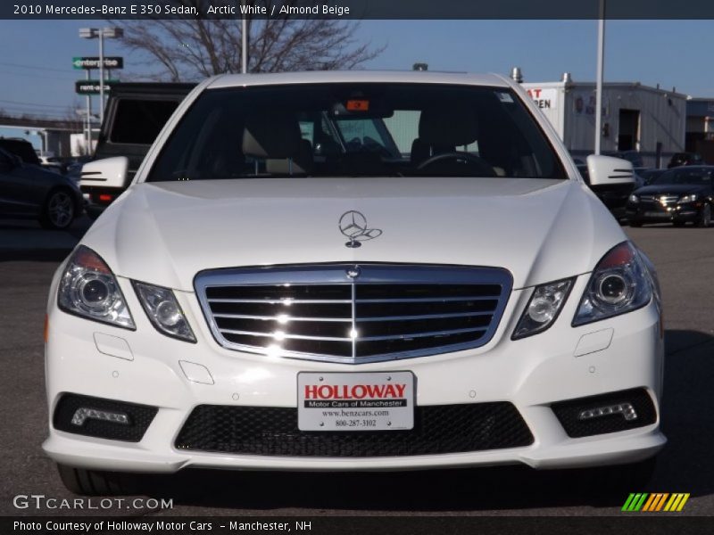 Arctic White / Almond Beige 2010 Mercedes-Benz E 350 Sedan