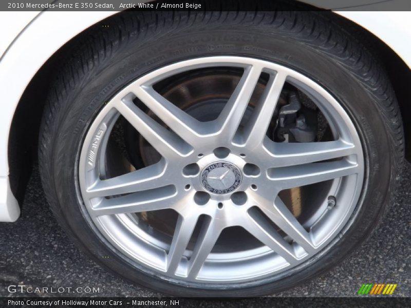 Arctic White / Almond Beige 2010 Mercedes-Benz E 350 Sedan