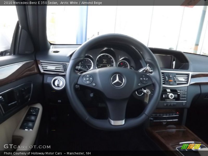 Arctic White / Almond Beige 2010 Mercedes-Benz E 350 Sedan