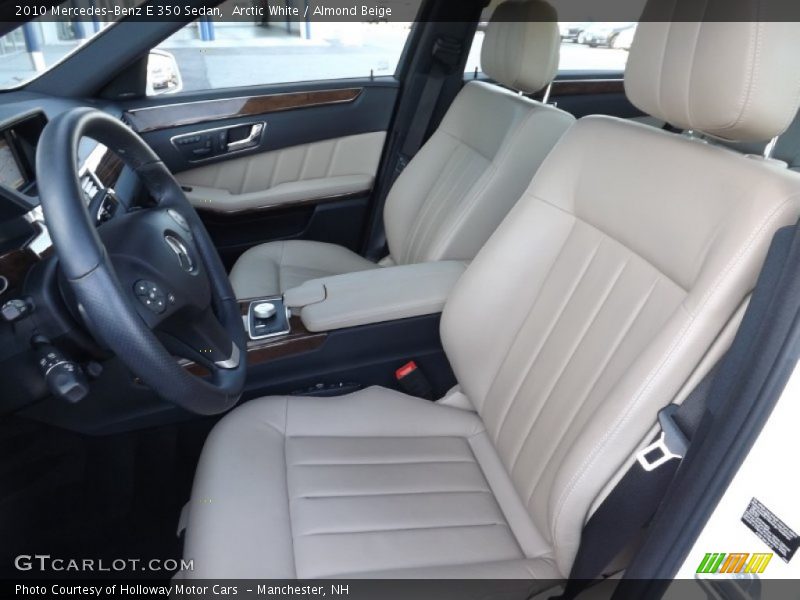 Arctic White / Almond Beige 2010 Mercedes-Benz E 350 Sedan