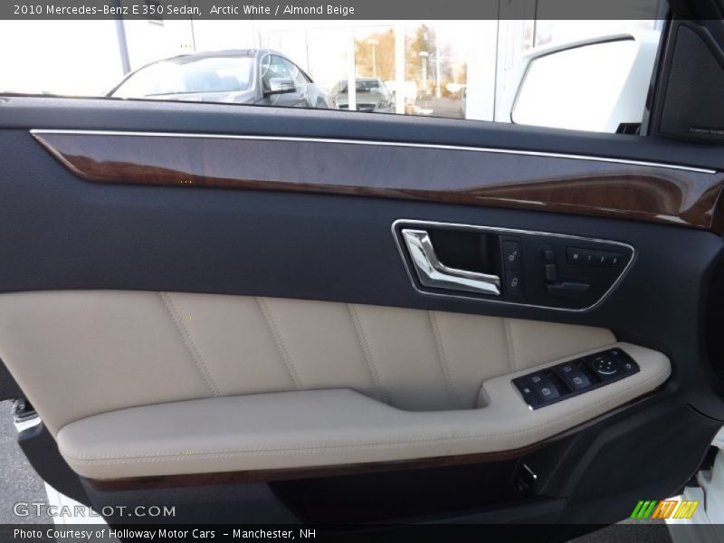Arctic White / Almond Beige 2010 Mercedes-Benz E 350 Sedan