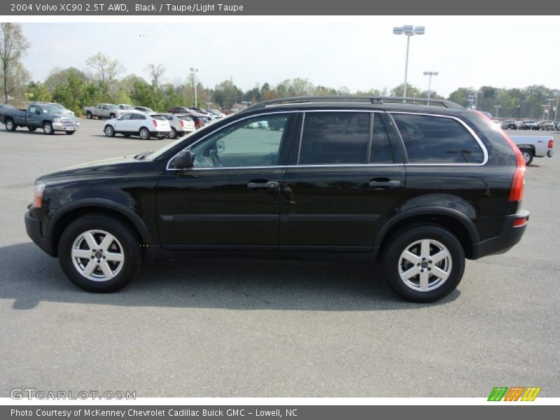 Black / Taupe/Light Taupe 2004 Volvo XC90 2.5T AWD