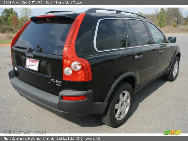 Black / Taupe/Light Taupe 2004 Volvo XC90 2.5T AWD