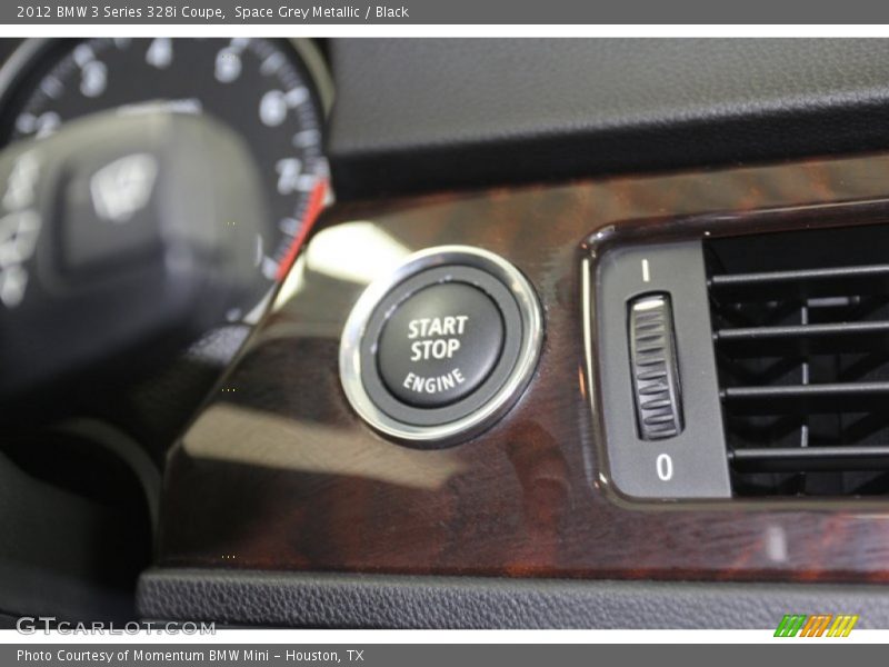 Space Grey Metallic / Black 2012 BMW 3 Series 328i Coupe