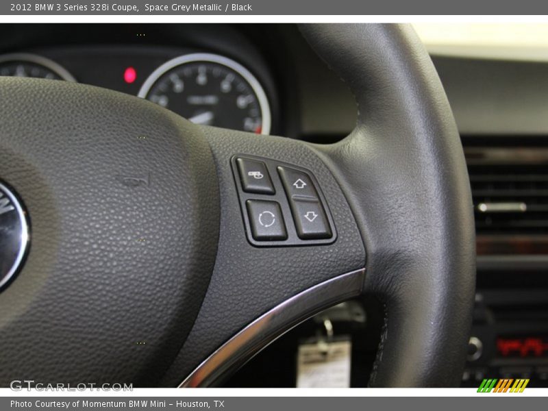 Space Grey Metallic / Black 2012 BMW 3 Series 328i Coupe