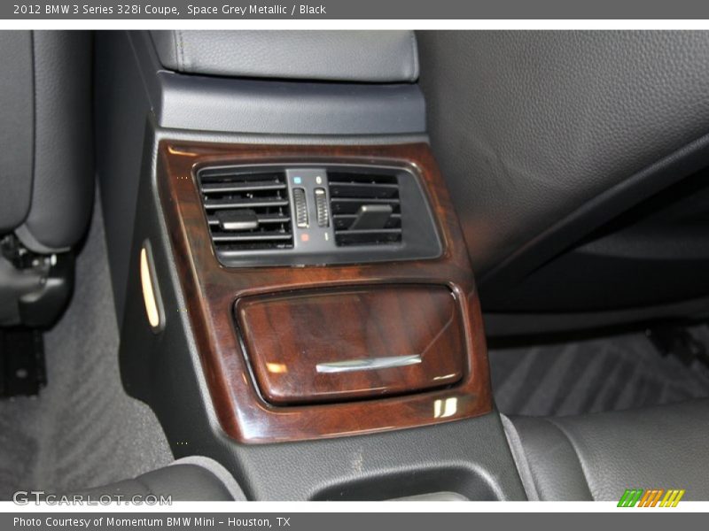Space Grey Metallic / Black 2012 BMW 3 Series 328i Coupe
