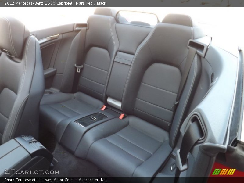 Mars Red / Black 2012 Mercedes-Benz E 550 Cabriolet
