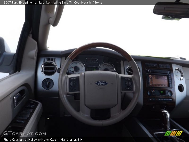 White Sand Tri Coat Metallic / Stone 2007 Ford Expedition Limited 4x4
