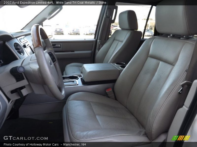 White Sand Tri Coat Metallic / Stone 2007 Ford Expedition Limited 4x4