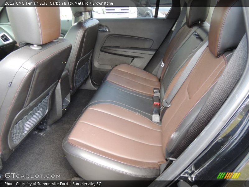 Carbon Black Metallic / Brownstone 2013 GMC Terrain SLT