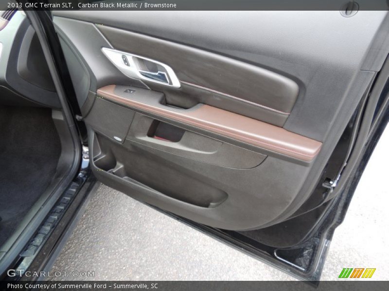Carbon Black Metallic / Brownstone 2013 GMC Terrain SLT